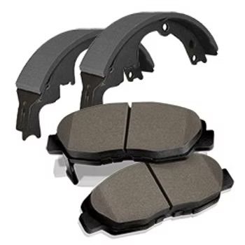 Brake pads and brake shoes