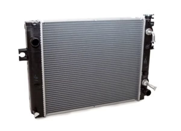 Car radiator for engine cooling system