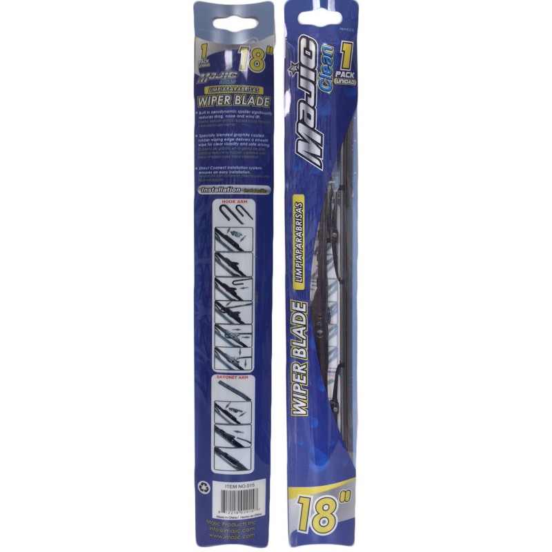 Bosch wiper blade on windshield